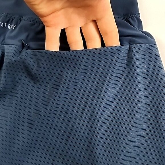 Adidas Heat Dry Athletic Women's Navy Blue Skort Skirt Stretch Size Small - Picture 7 of 13